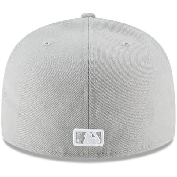 NWT New Era 59FIFTY Yankees Fitted Hat – Gray, Size 7 5/8, On-Field Game Cap - Picture 3 of 4